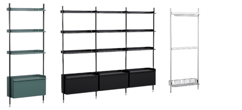 Pier System wall shelves